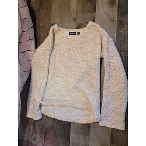 Kidpik multi color knit sweater crewneck youth